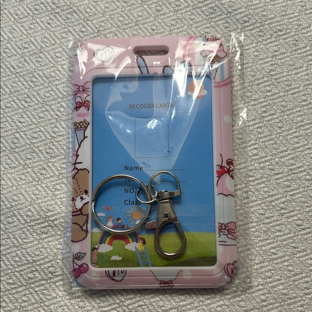 Hello Kitty Pink Phone Holders & Badge Holder